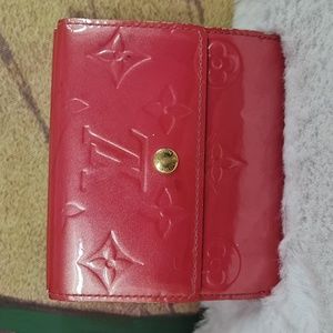 Louis Vuitton Pink Vernis Wallet